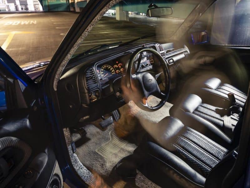 Interior-Todds 3-Wheeler Chevy truck-camleggettphoto (11)